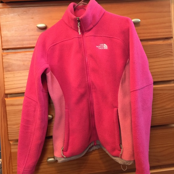 WMNS Pink The North Face fleece
