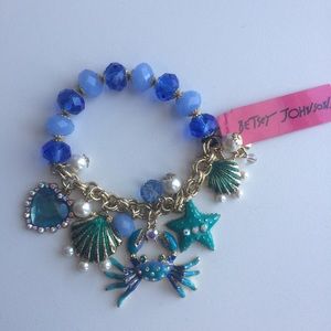 Betsey Johnson nautical bracelet