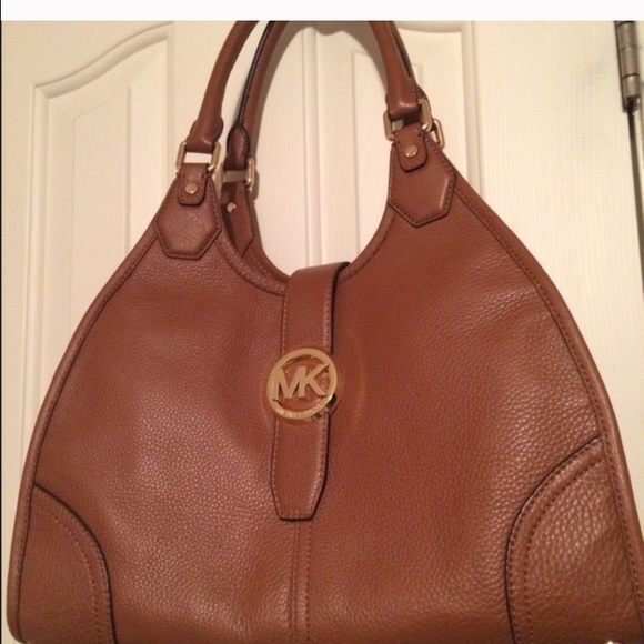 Michael kors Hudson large leather shoulder