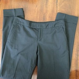 NWOT BANANA REPUBLIC PINSTRIPE DRESS PANTS SIZE 2