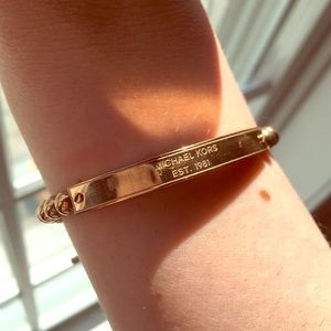 Rose gold Michael Kors bracelet