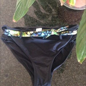 Full Coverage Black Bikini Bottoms