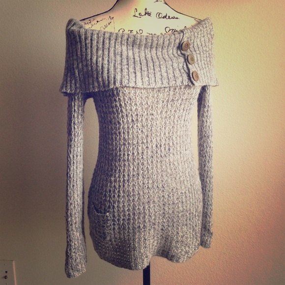 Off The Shoulder Sweater