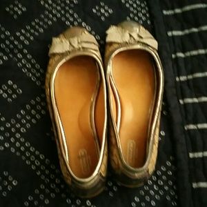 Coach monogram flat shoes
