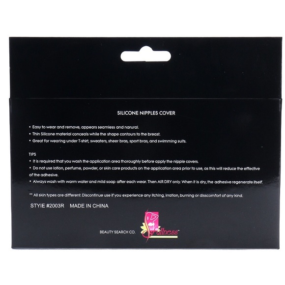 1 LEFT✨Silicone Nipple Covers {Nude} Pasties - Picture 2 of 4