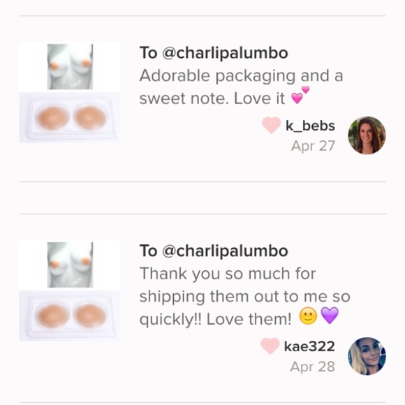 1 LEFT✨Silicone Nipple Covers {Nude} Pasties - Picture 3 of 4