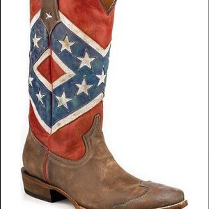💕On hold 💕 Roper Rebel Flag Cowboy Boots