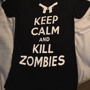 Zombie t shirt