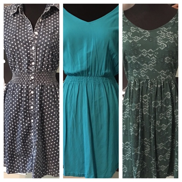 Bundle of 3 dresses! Now available!
