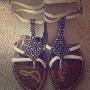 Sam Edelman beaded sandals