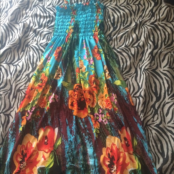 Floral summer dress