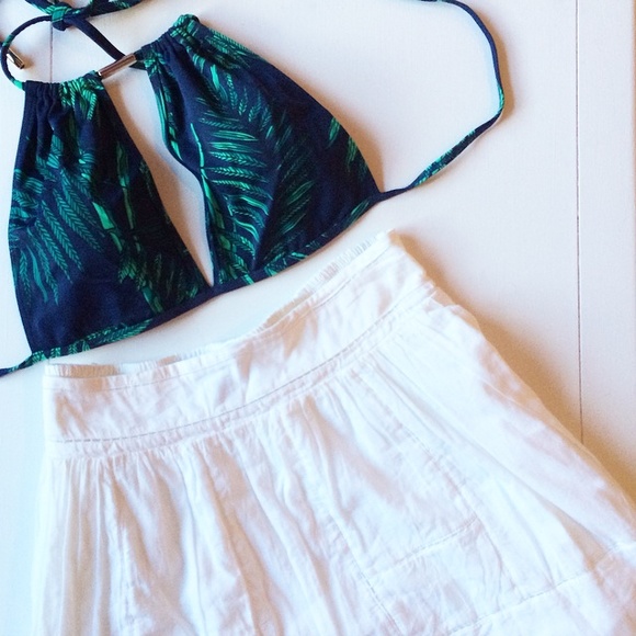 White Mini Skirt
