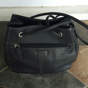 Vintage Fossil Small Leather Handbag