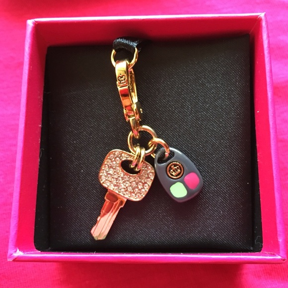 NIB Juicy Couture Key Fob Charm