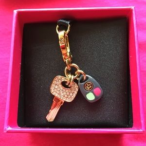 NIB Juicy Couture Key Fob Charm