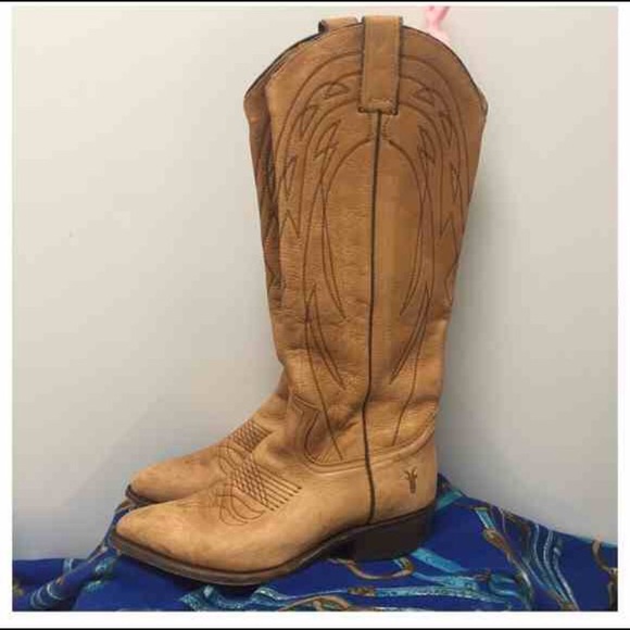 Authentic frye western boots