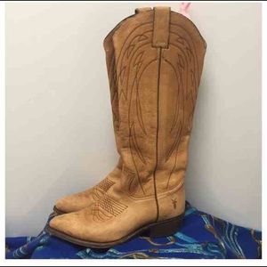 Authentic frye western boots