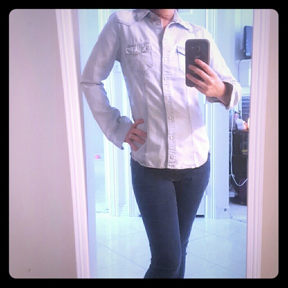 Light Denim Top
