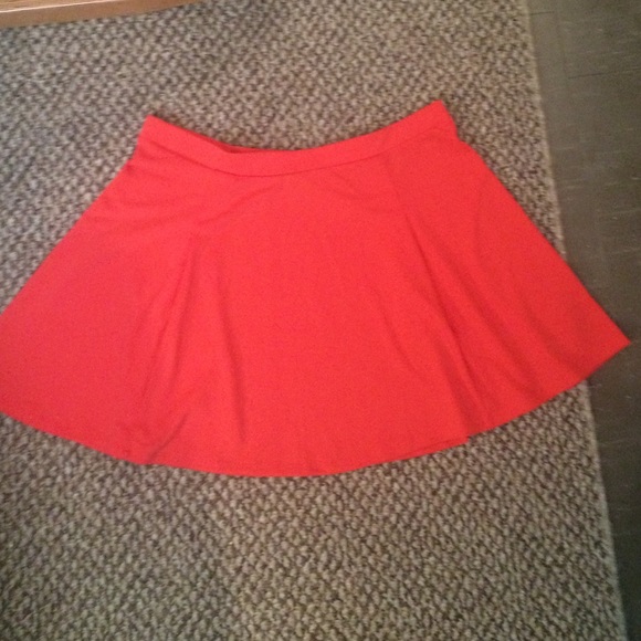 Coral Skater Skirt