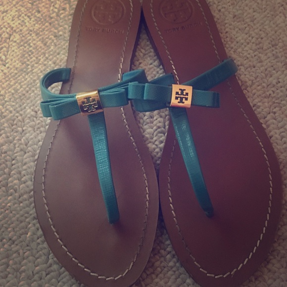 Tory Burch bow sandals