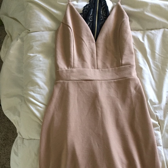 Nude Party Dress