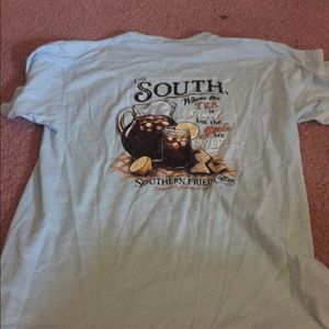 Southern fried cotton tee