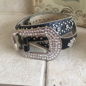Rhinestone belt