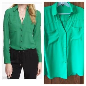 Express Green Portofino Shirt