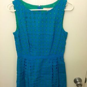 Lined Eyelet Dress by LOFT
