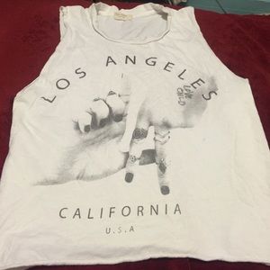 Love LA crew neck tank💎