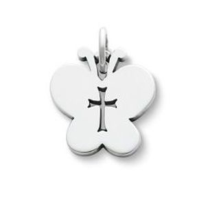 James Avery crosslet butterfly charm