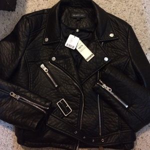 Members only vegan leather jacket