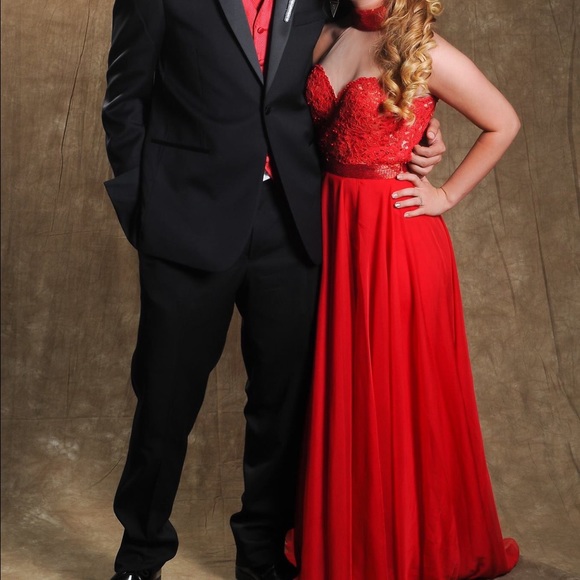 Authentic red Sherri Hill