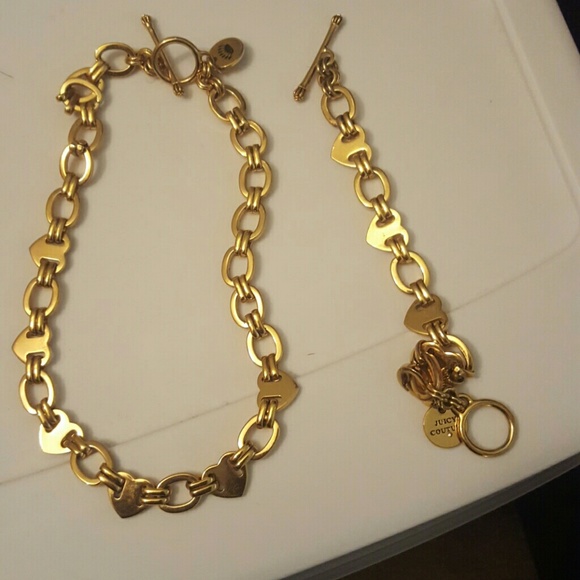 Juicy Couture Necklace and bracelet - Picture 2 of 3