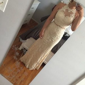 Mermaid prom dress