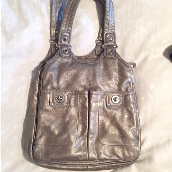 Marc by Marc Jacobs silver/bronze handbag