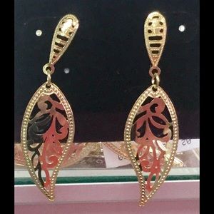 💖💖💖18k Gold Triple Layered Earrings