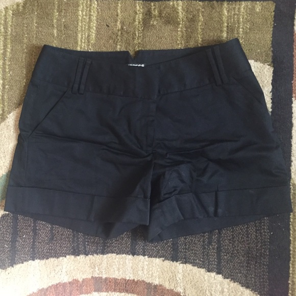 Express size 10 black shorts