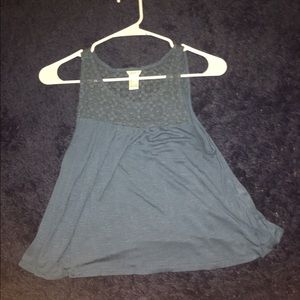 Dark blue tank