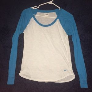 VS PINK baseball tee