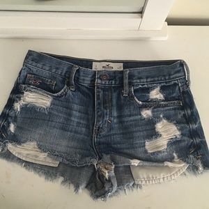 High waisted shorts