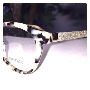 Jimmy Choo clear frames JC118 vuv 135
