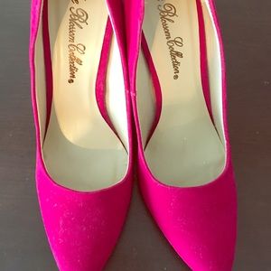 Magenta Pink 4" heels