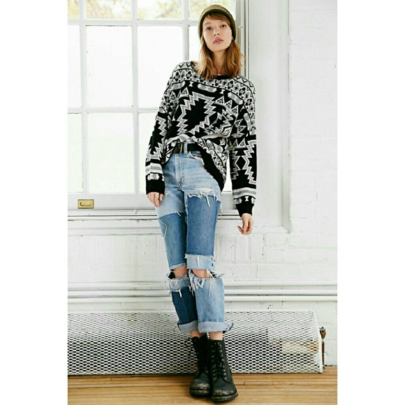 BDG Patterned Sweater - Picture 2 of 3