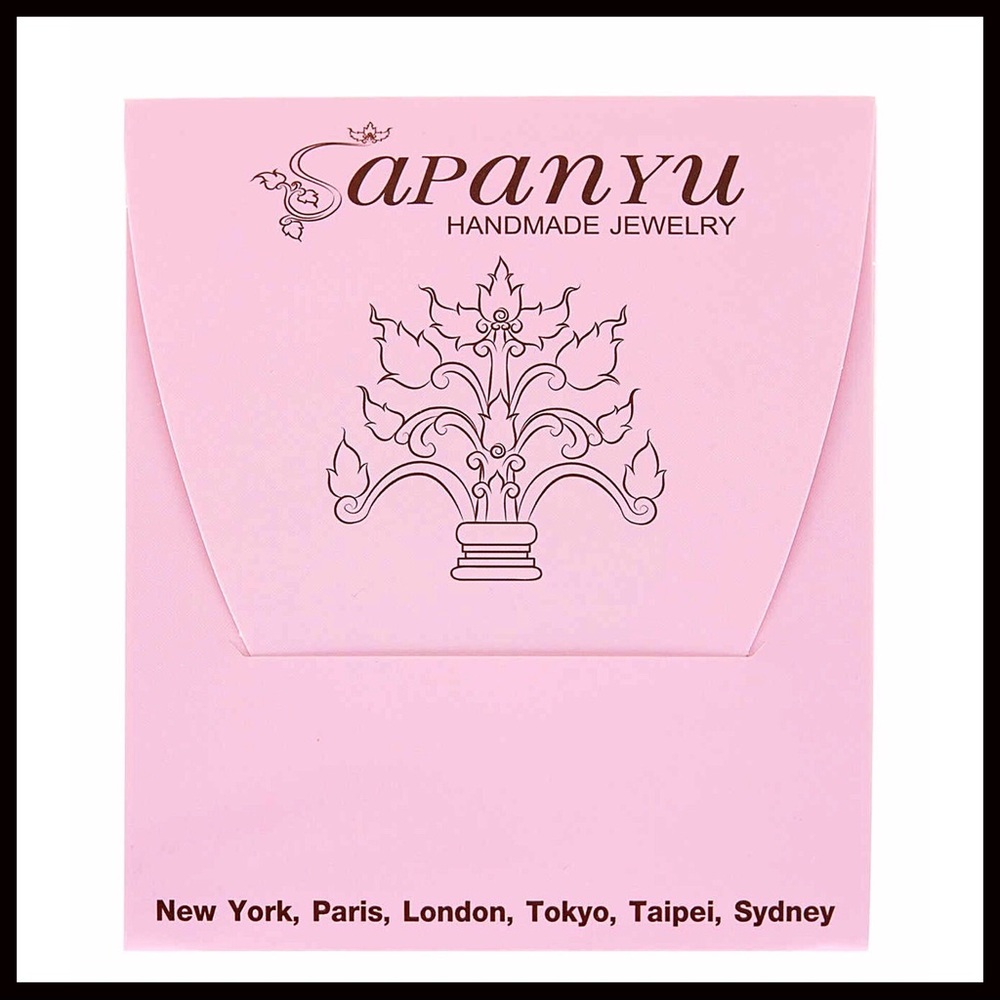 ❌SOLD❌APANYU STATEMENT GEODE STONE LONG NECKLACE - Picture 5 of 6