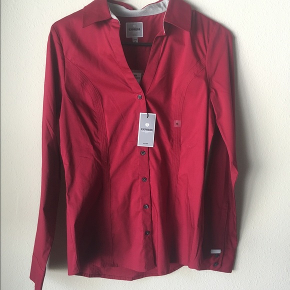 Express essential fitted shirt