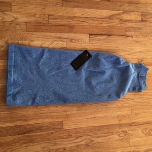 Blue Bebe party dress NWT