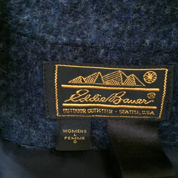 vintage 100% wool coat - Picture 2 of 2