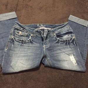 Size 5 Amethyst capris