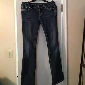Miss me dark boot cut jeans size 31